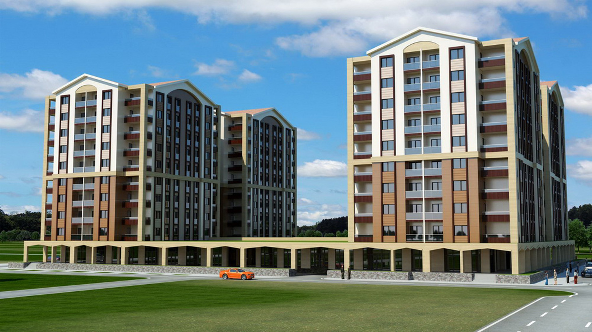 TRABZON İLİ BEŞİKDÜZÜ İLÇESİ KENTSEL DÖNÜŞÜM VE GELİŞİM PROJESİ 1 ETAP 2 BÖLGE 142 ADET KONUT VE 51 ADET DÜKKAN İNŞAATLA
