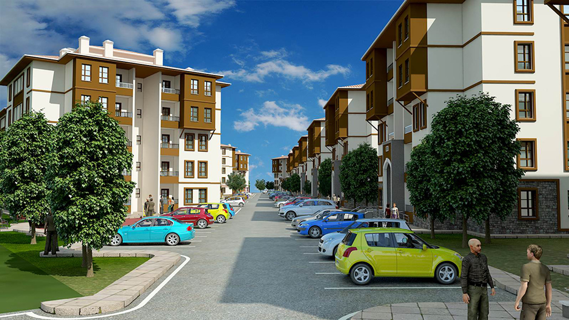 KÜTAHYA İLİ GEDİZ İLÇESİ 4 ETAP 357 ADET KONUT 1 ADET BÜFE İNŞAATLARI İLE ALTYAPI VE ÇEVRE DÜZENLEMESİ İŞİ