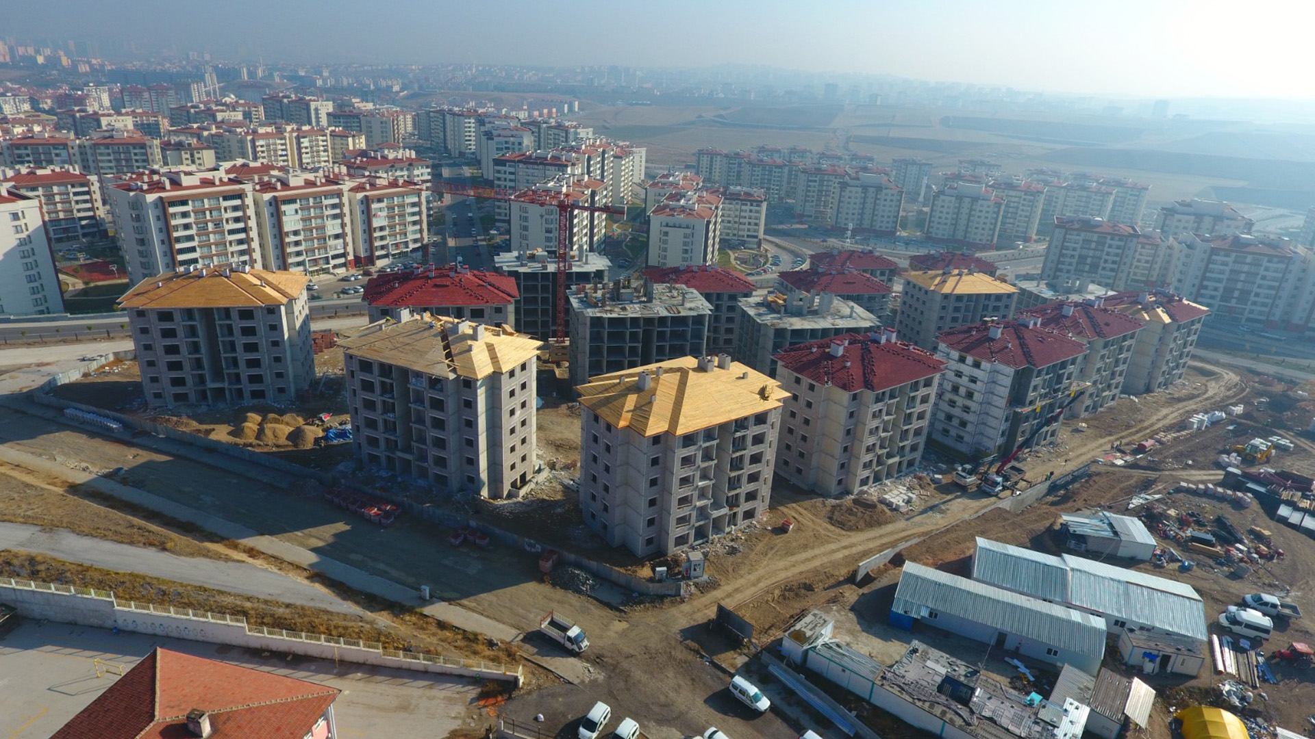 Ankara İli Sincan İlçesi Saraycık Mahallesi 3. Bölge 3. Etap 399 Adet Konut İnşaatı İle Altyapı ve Çevre Düzenlemesi İşi